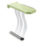 Cabo Hyte PCIe 5.0 Hyper Riser 16 pinos 20 cm branco verde