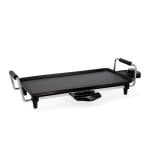 Plancha de Asar Dcook 2000W Antiadherente Negro
