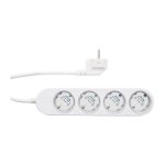 Régua de tomadas Shelly Power Strip 4 Gen4 4 tomadas inteligente com proteção e medição