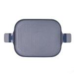 Asador Quid Baltic Aluminio Forjado Gris 28x39 Cm