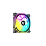 Refrigeração Ar Nfortec 120mm Atria X Black ARGB PWM