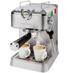 Macchina da caffè espresso ProfiCook PC-ES-KA 1267 1,5L 20 bar con vaporizzatore capsule