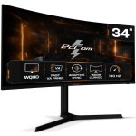 Monitor Gaming PcCom Elysium Pro 34″ Curvo Fast VA UltraWide QHD 180Hz Adaptive Sync Regulable en Altura