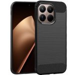 Funda für Handy Cool Carbon Effekt Stoßfest TPU Schwarz für Xiaomi 15T Pro