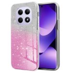Capa para telemóvel Cool Glitter Bicolor Silicone Flexível Moda para Xiaomi REDMI Note 15 5G / POCO M8 5G