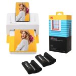 Fotodrucker Bluetooth Thermosublimation Kodak PD460 Set 80 Fotos 10x15 cm