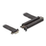 Câble Riser Delock 81505 PCIe 3.0 x1 vers x16 0,3 m noir