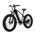 Bicicleta elétrica Pixar Space1 500W 48V 20Ah 26x4 Preta Freio a disco