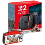 Nintendo Switch 2 7.9" 256GB Magnetic Joy-Con Modo Ratón Azul/Rojo + Mario Kart World + Funda
