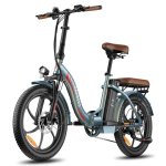 Bicicleta Eléctrica Fafrees F20 Pro 250W 36V18Ah 20" Aurora Verde