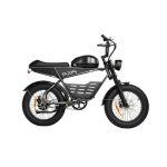 Bicicleta Elétrica Pixar Super V 500w 48v 15.6ah 20x4 Cinza Freio Disco