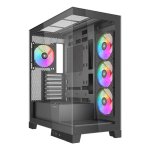 Caixa Sama Gears V50 ATX Midi Tower Preto Vidro Temperado Gaming