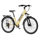 Bicicleta Elétrica Pixar Cruiser 250w 36v 12.8ah 27.5x2 Travões Disco Amarelo