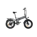 Bicicleta Eletrica Pixar Star1 500w 48v 15ah 20x4 Cinza Freio Disco