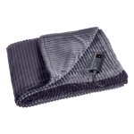 Heizdecke Solac Kaunas+ XXL 140x180 cm 9 Stufen grau