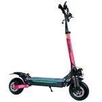 Patinete eléctrico Emanba X6 Pro 2400W Autonomía 70km Ruedas 10" Suspensión LED Rojo