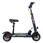 Patinete eléctrico Emanba L10 800W Autonomía 45km Ruedas 10" Freno disco Negro