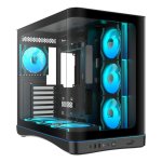 Caixa Sama Gears V62 ATX Midi Tower Vidro Temperado RGB Gaming