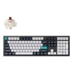 Teclado Keychron Q6 Max 100% Wireless Gateron Jupiter Brown QWERTY PT RGB