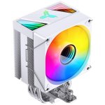 Refrigeración Aire Jonsbo Socket Intel LGA 115X/1200/1700 AMD AM4/AM5 92mm CR-1400 V2 ARGB Blanco