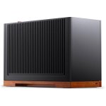 Torre Jonsbo T9 Preto Mini-ITX Alumínio Nogueira Riser PCIe 4.0