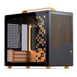 Case Jonsbo Z20 Nero Arancione Mini Tower Micro ATX Vetro Temperato