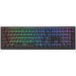 Teclado Ducky Zero 6108 Classic Black RGB Tri-mode Connect MX2A-Silver (ES)