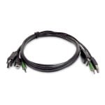 Câble KVM StarTech SKDP2DPMMKVM03-TAA DisplayPort USB 2.0 Audio 0,9 m