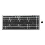 Teclado Kensington K75409WW sem fios Bluetooth 5.4 15 teclas programáveis QWERTY