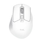 Souris Trust Niven RF Wireless Bluetooth 3200DPI Blanc USB-C 7 Boutons