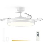 Ventilador de techo Grunkel Skycool42 42" con motor DC y aspas retráctiles