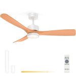 Ventilador de techo Grunkel Skystyle52 52" con iluminación LED y mando a distancia