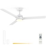 Ventilador de techo Grunkel Skyeasy52 52 pulgadas con iluminación LED y control remoto