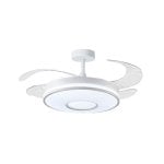 Ventilador de Techo Bel Air Alice 72W 4 Aspas Retráctiles 108 cm