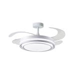 Ventilador de techo Bel Air Home Byblos 72W 4 aspas retráctiles Ø108 cm