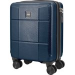 Tandem Palma Maleta Cabina Expandible 30l Abs Azul Marino Ruedas 360º Cerradura Combinación