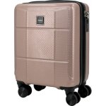 Tandem Palma Maleta Cabina Expandible 30l Abs Ruedas Dobles 360º Rosa Dorado