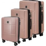 Tandem Set 3 Maletas Rígidas Expandibles Cabina 41l Mediana 68l Grande 76l Ruedas 360º