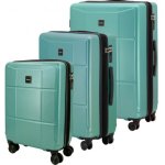 Tandem Palma Set 3 Maletas Expandible Cabina 41l Mediana 68l Grande 76l Ruedas Dobles 360º