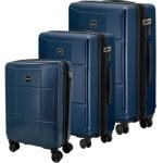 Tandem Palma Set 3 Maletas Expandibles Abs Cabina 41l Mediana 68l Grande 76l Ruedas 360