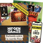 Juego de Mesa Hidden Games Escena del Crimen Bailando sobre la Cuerda Floja