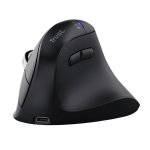 Ratón Trust Vyran Sem Fios Vertical Bluetooth 4800DPI Preto Recarregável