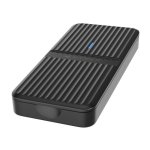 Caja PC Hyper HD2500GL M.2 Aluminium Schwarz USB4 NVMe SSD