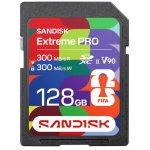 Cartao de memoria Sandisk Extreme PRO 128GB SDXC UHS-II 300MB/s V90 IP68
