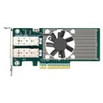 Tarjeta de Red QNAP QXG-25G2SF-BCM PCI Express 25Gbps SFP28 Dual Port