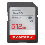 Carte mémoire SanDisk Ultra GO 512GB SDXC UHS-I 190MB/s V10