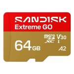 Cartão de memória SanDisk Extreme GO 64 GB UHS-I 170 MB/s U3 V30 A2