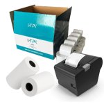 Rouleau thermique Geon 80x80 mm 50,50 m Pack 300 Haute Qualite