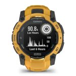Garmin Instinct 3 GPS Bluetooth 50mm Power Glass Jaune Taille Unique 10ATM SpO2 Pulsomètre