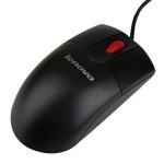 Ratón Lenovo 06P4069 Ambidextro USB tipo A 400 DPI Negro Cable